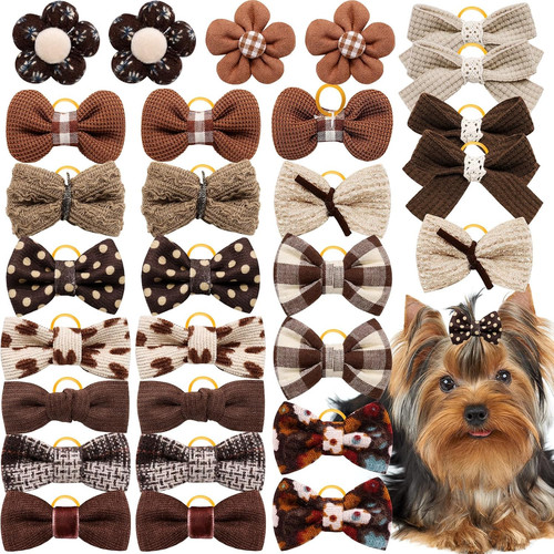 Pcs brown small dog hair - pcs,