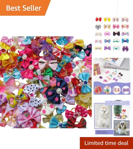 20pcs chic yorkie dog hair - chic,