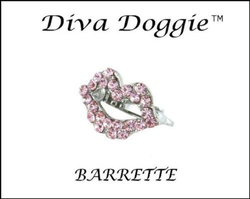Dog barrette bow - barrette,